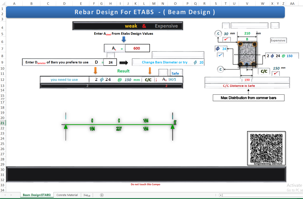 highlights a case of weak methodology, where the arrangement does not meet code requirements, and the file provides clear recommendations to correct the layout.&nbsp;&nbsp;